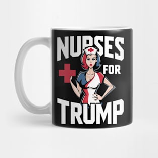 Nurses For Trump Election Usa America Nurse Mug